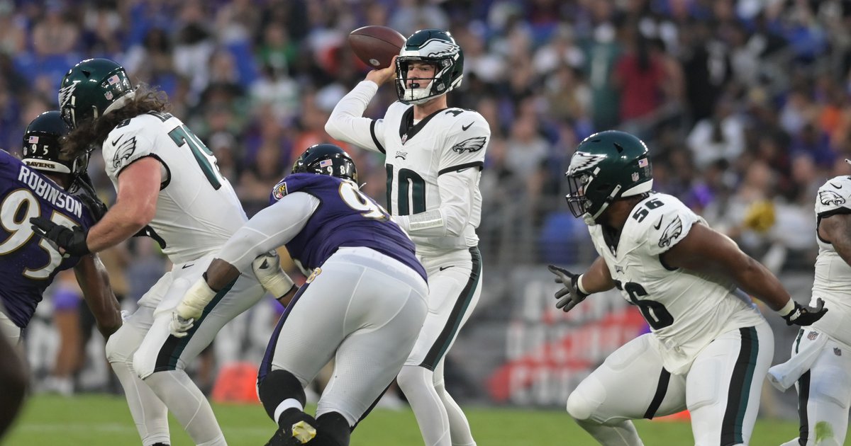 Quez Watkins injury: Eagles wide receiver misses Ravens preseason game -  Bleeding Green Nation