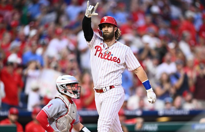 Bryce Harper Philadelphia Phillies 300th home run August