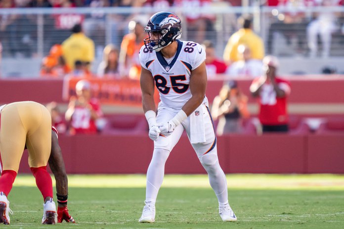 Broncos rookie tight end Okwuegbunam out with torn ACL