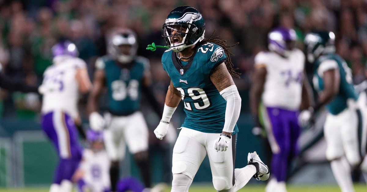 Sources: Eagles Slot Corner Avonte Maddox Suffers Torn Pec Muscle