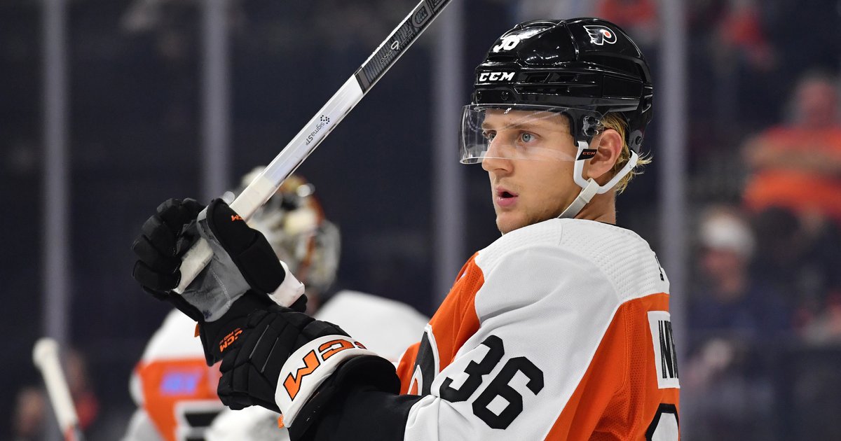 Flyers show new burnt orange uniforms for 2023-24 NHL season