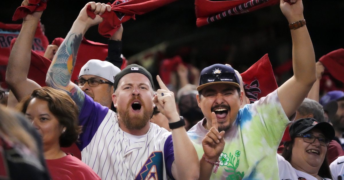 Diamondback fans are still celebrating as the team prepares for the NLCS 