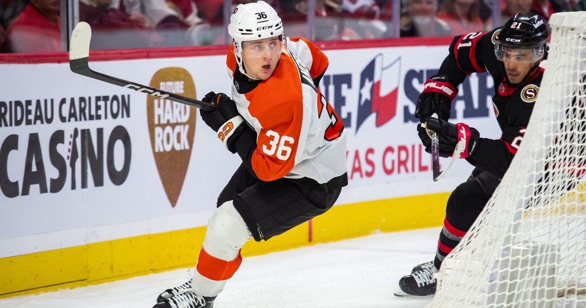 Flyers prospect check: Emil Andrae and the Phantoms, Oliver Bonk and ...