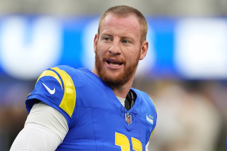 Los Angeles Rams | Carson Wentz was QB2 for the Rams in the latter half of of the 2023 Season