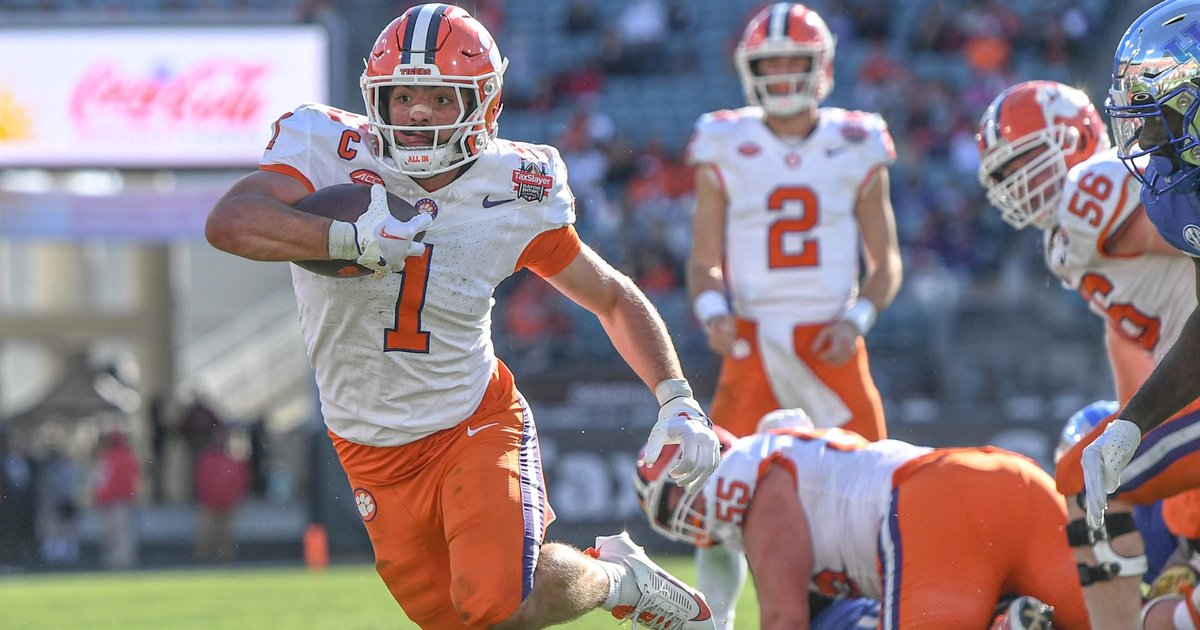 Eagles select Clemson RB Will Shipley with 127th overall pick of 2024 ...