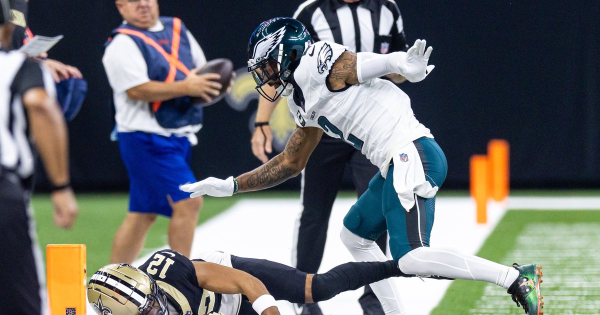 The pivotal plays from the Eagles' late rally over the Saints