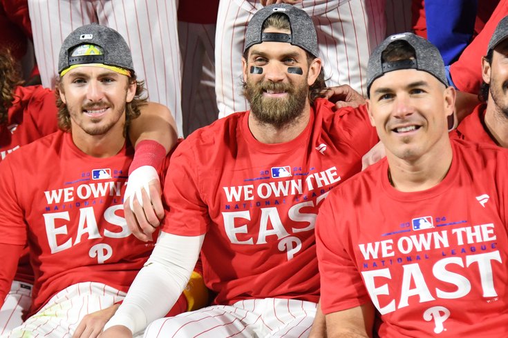 Phillies NL East Win Bryce Harper