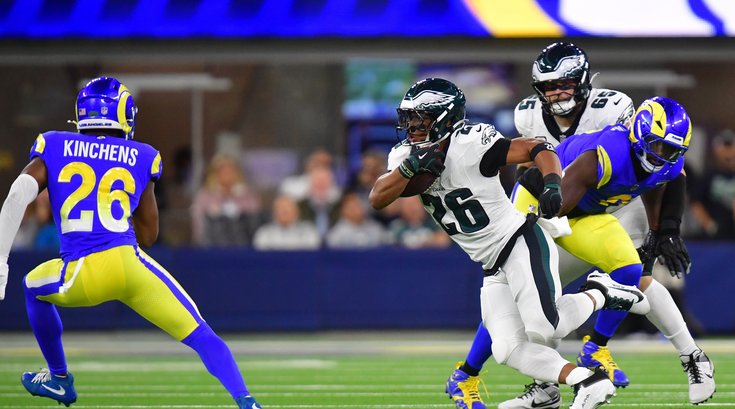 Saquon Barkley Rams 2024 Eagles