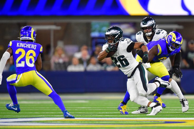 Saquon Barkley Rams 2024 Eagles