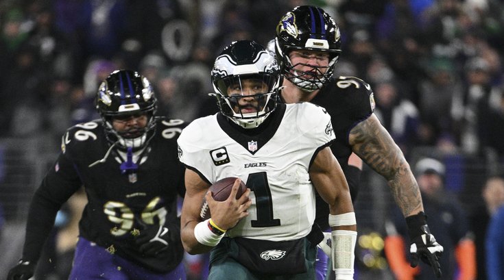 Jalen Hurts Eagles Ravens 2024