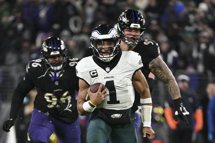 Jalen Hurts Eagles Ravens 2024