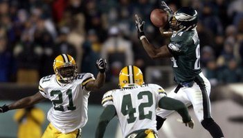 Freddie Mitchell 4th and 26 Eagles Packers