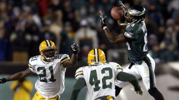 Freddie Mitchell 4th and 26 Eagles Packers