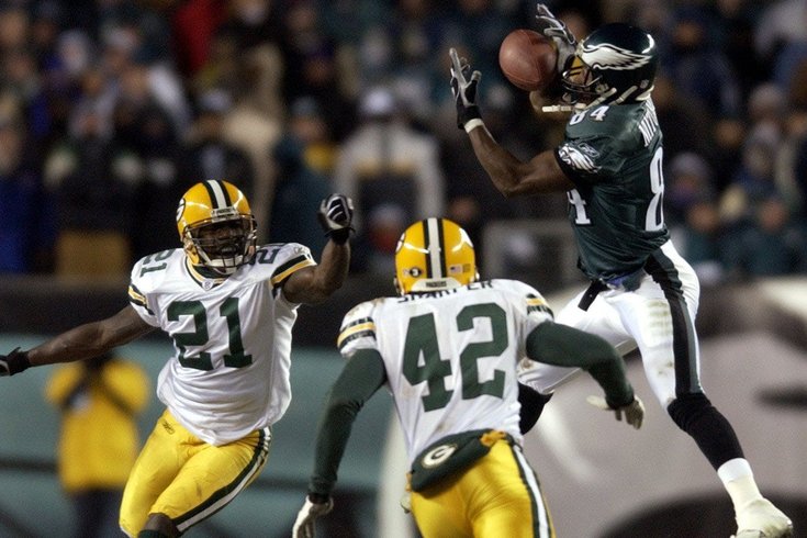 Freddie Mitchell 4th and 26 Eagles Packers