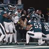 Eagles Packers Wild Card Round Defense Celebration