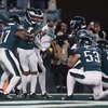 Eagles Packers Wild Card Round Defense Celebration