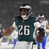 Eagles Saquon Barkley Rams Touchdown Run