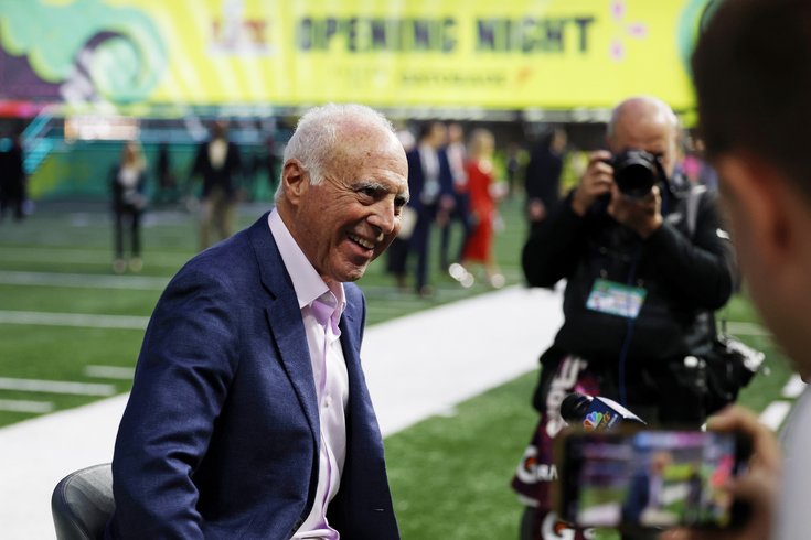 Eagles notes from the NFL's Monday night Super Bowl media event