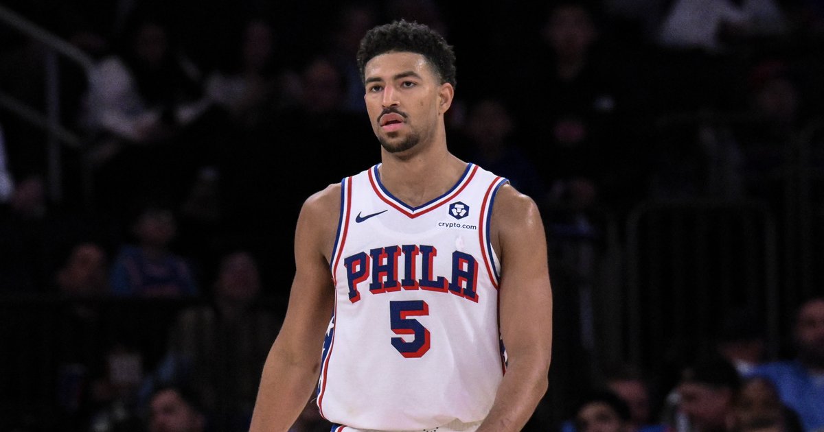 Quentin Grimes in Sixers uniform