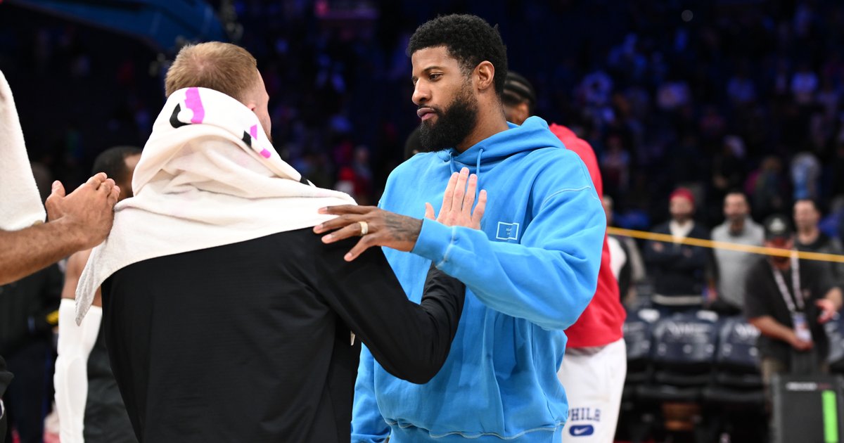 Sixers’ Paul George undergoes arthroscopic procedure on left knee