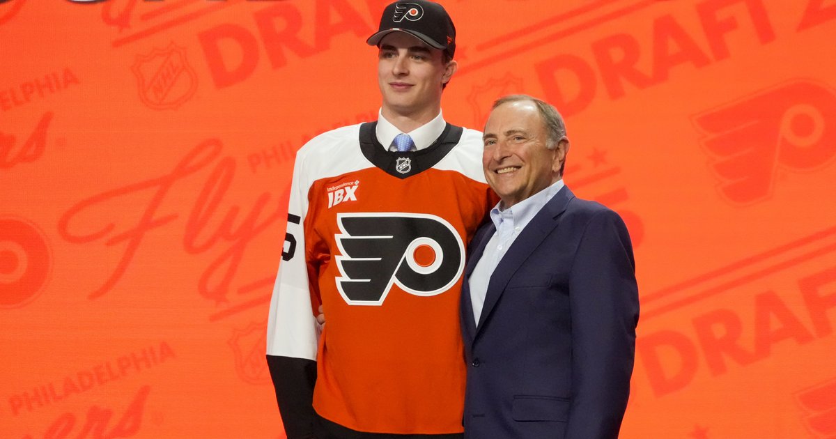 NHL Draft: Flyers take strong winger Porter Martone at sixth overall - PhillyVoice