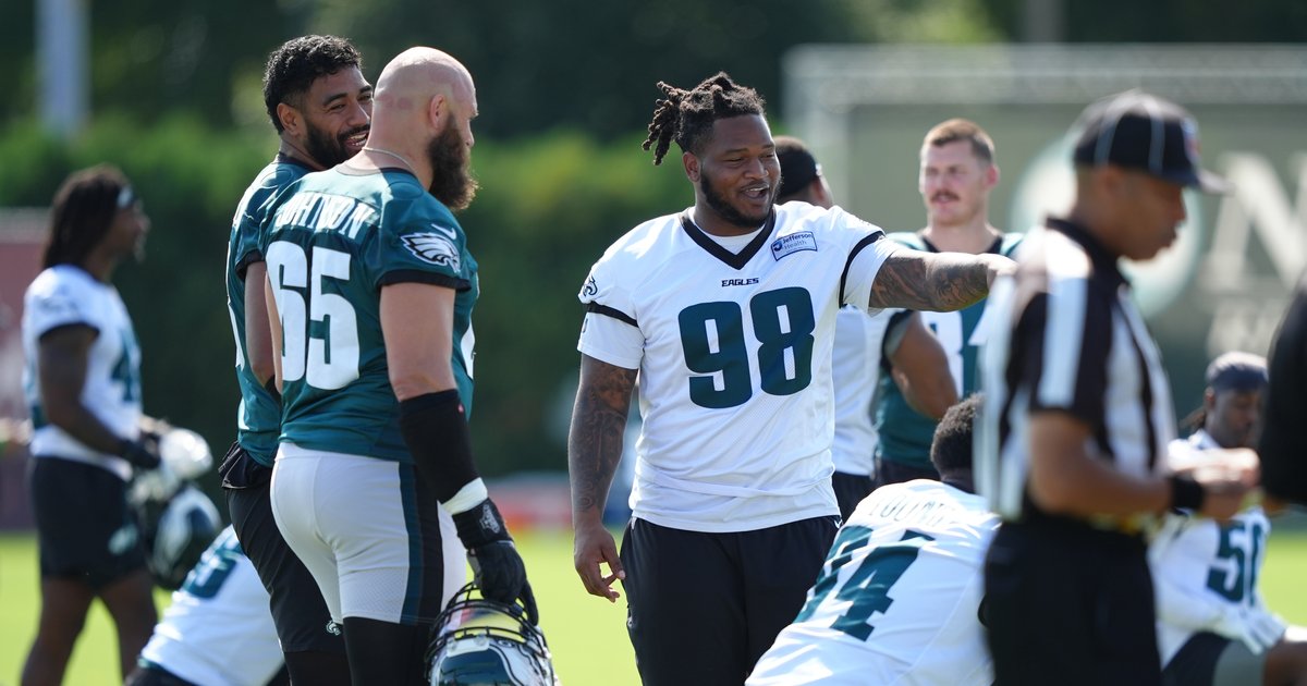 Eagles 2025 training camp practice notes, Day 2: Jalen Carter becoming a leader
