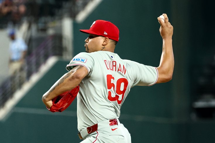 Phillies closer Jhoan Duran leaves game on bullpen cart with foot injury; X-Rays come back negative | PhillyVoice