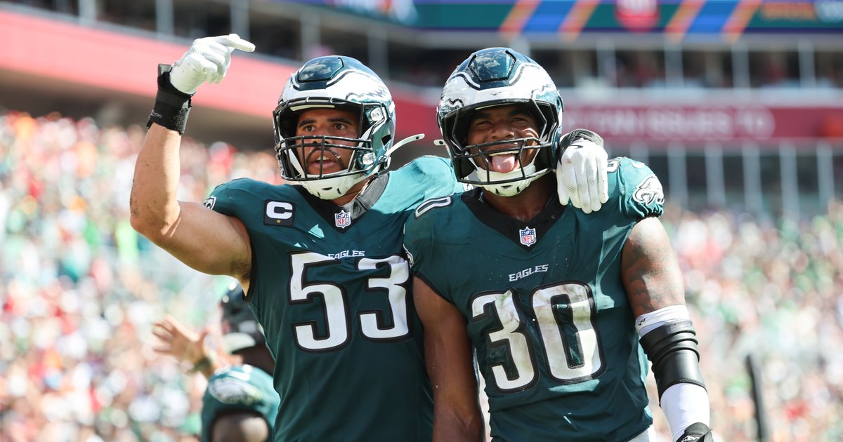 Handing out 10 awards from the Eagles-Buccaneers game
