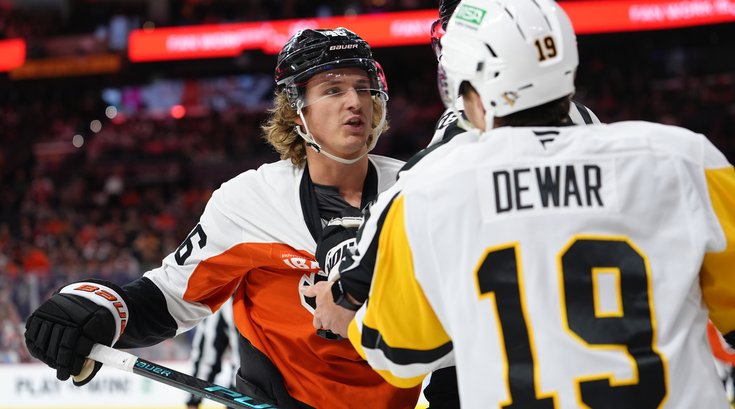 Trevor-Zegras-Connor-Dewar-Scrum-Flyers-Penguins-10.28.25-NHL.jpg