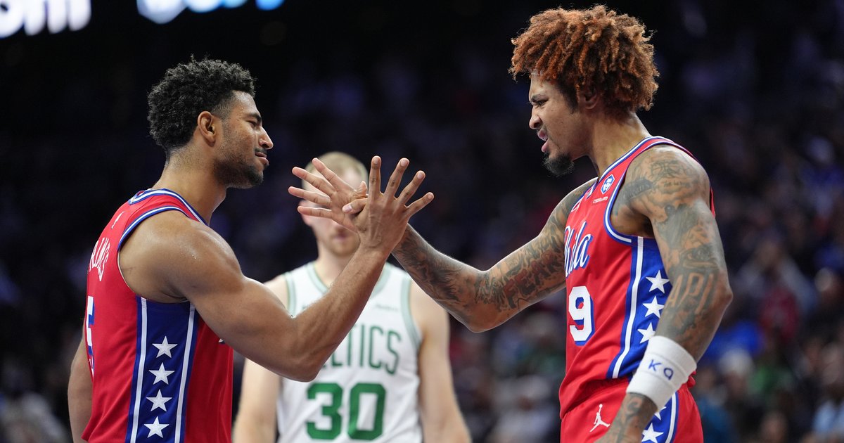 Image for Sunday stats: Sixers succeeding with small ball, Adem Bona blocking everything and Justin Edwards slumping