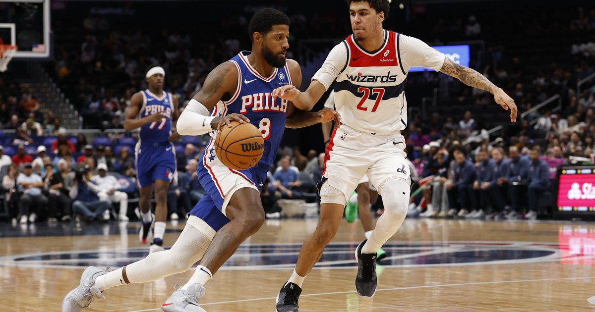 Instant observations: Paul George couldn't be stopped, scoring Sixers career-high in win over Wizards
