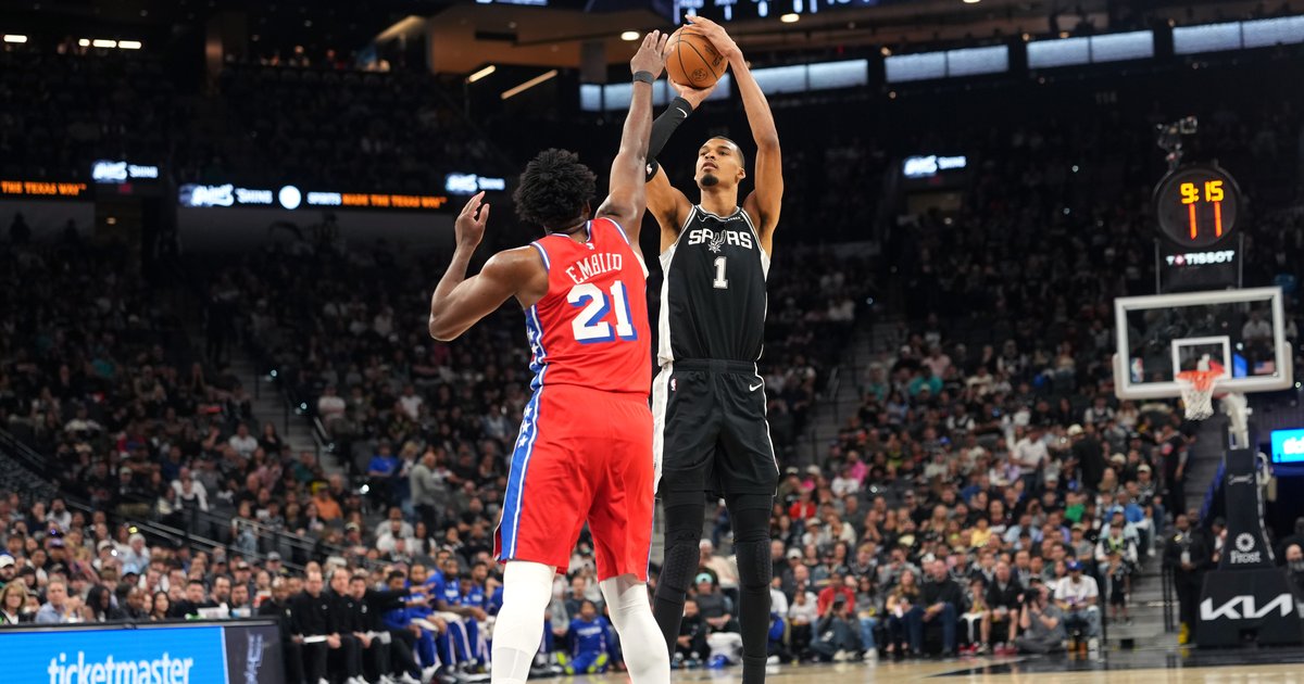 Instant observations: Joel Embiid dominates, but Sixers squander opportunity after Victor Wembanyama goes down