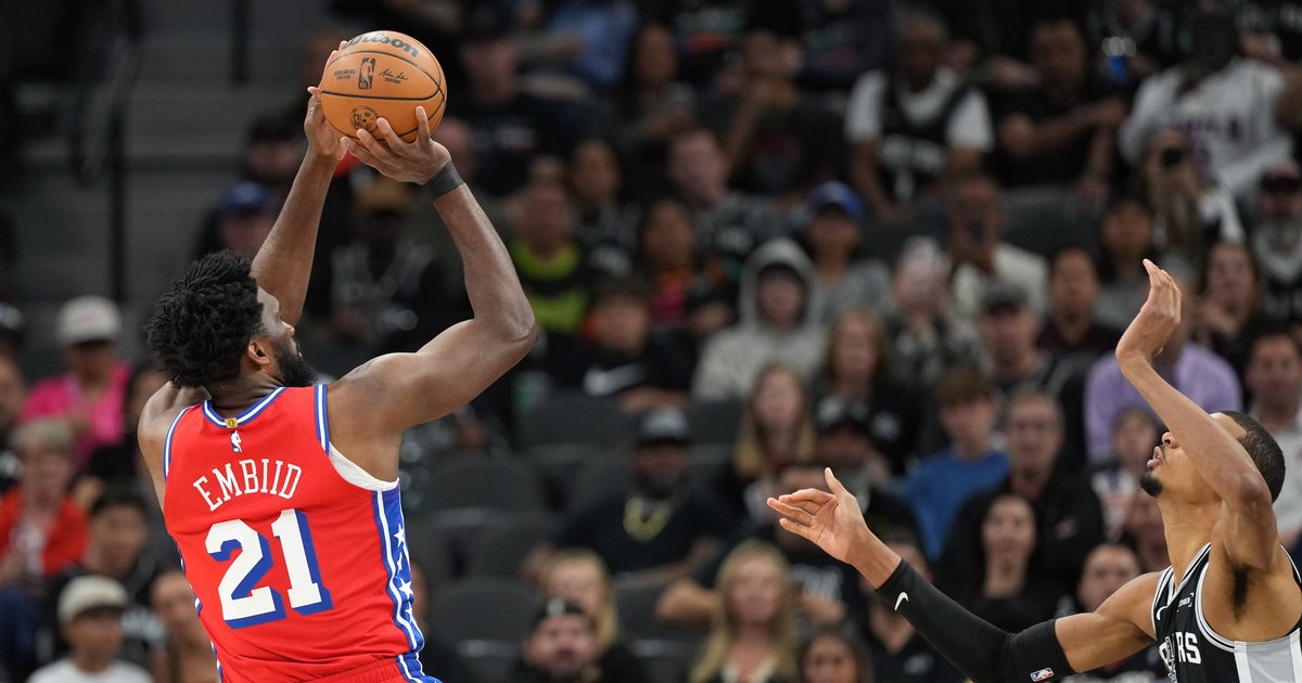 Sixers center Joel Embiid will undergo surgery for appendicitis on Thursday