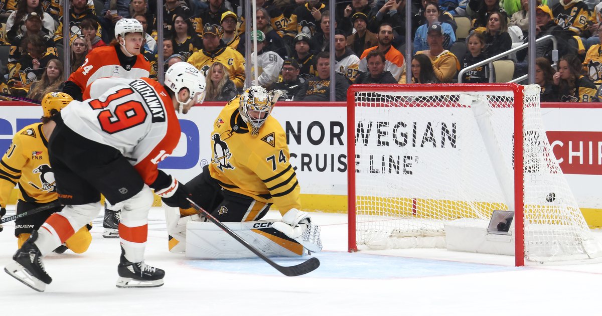 Flyers shut out Penguins in Game 2, bringing playoff series back to Philly with commanding 2-0 lead