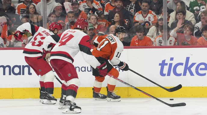 To The End Flyers fight to OT, but can't avoid sweep from Hurricanes