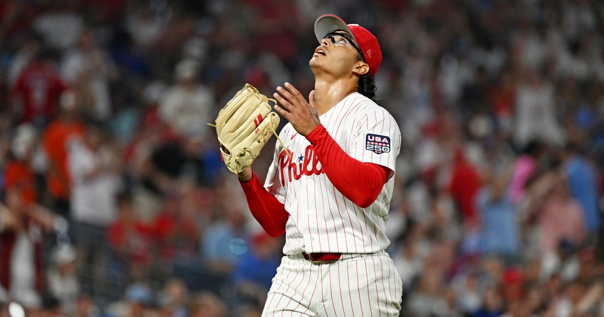 Phillies Place Jesús Luzardo On Injured List With Shoulder Inflammation