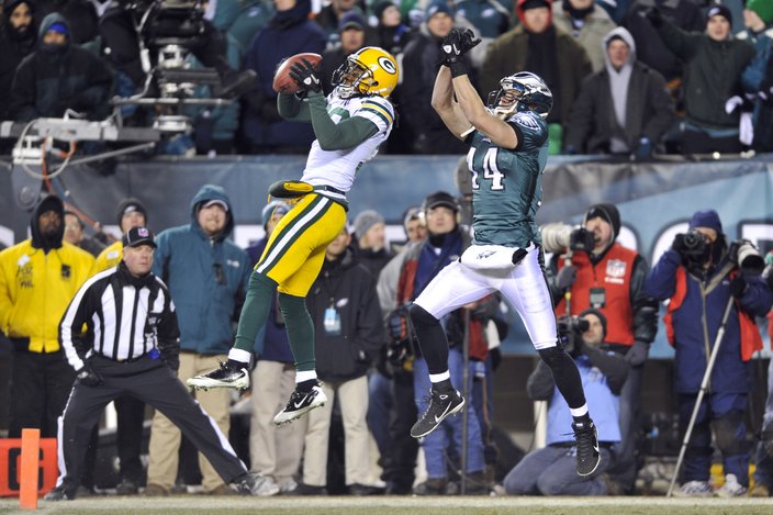 Riley Cooper Packers 2010 Wild Card