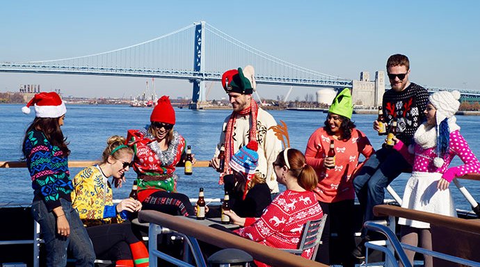 Ugly Sweater Boat Party