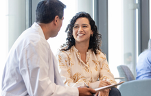 Limited - Doctor with patient from Getty