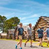 Valley Forge Park Huts