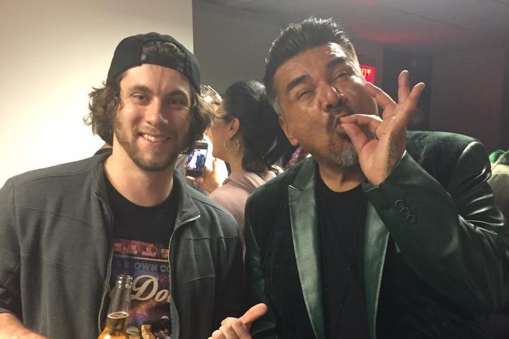 Chris Voag and George Lopez