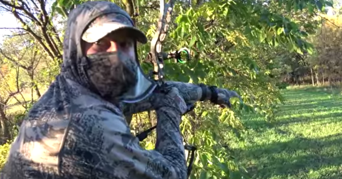 Here's video of Carson Wentz hunting and killing a deer in North Dakota