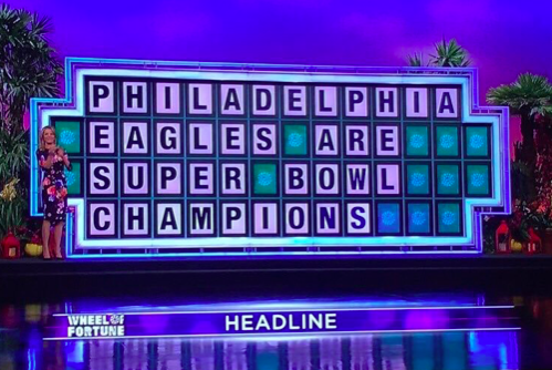 Eagles Wheel of Fortune