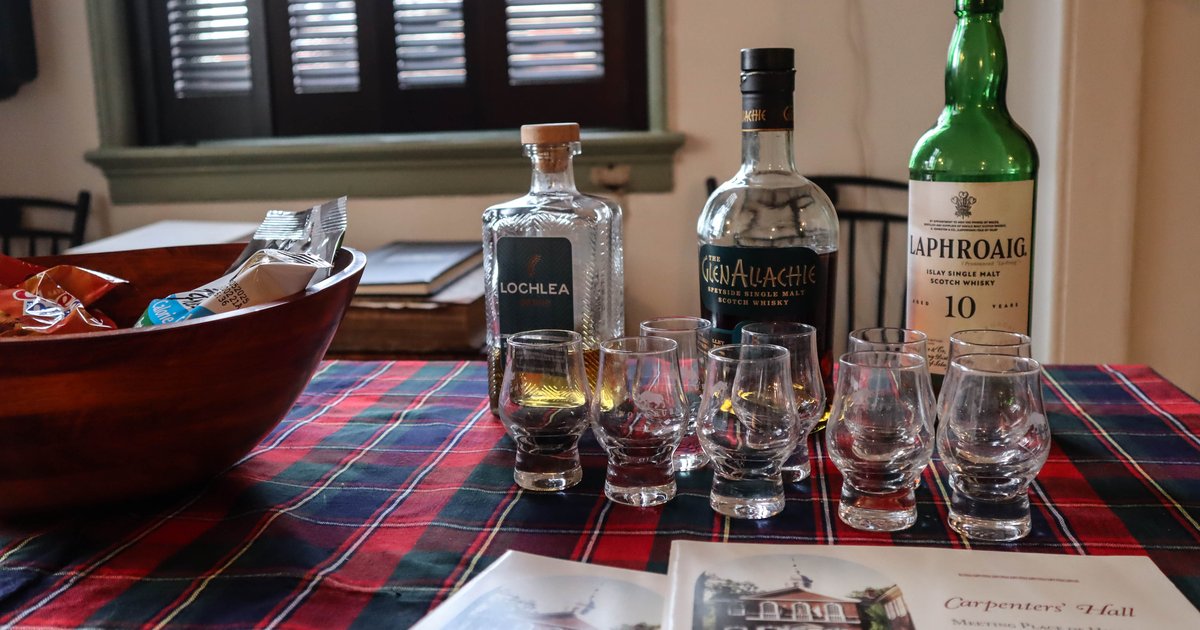 Carpenters’ Hall adds monthly food tastings to after-hours whisky tours