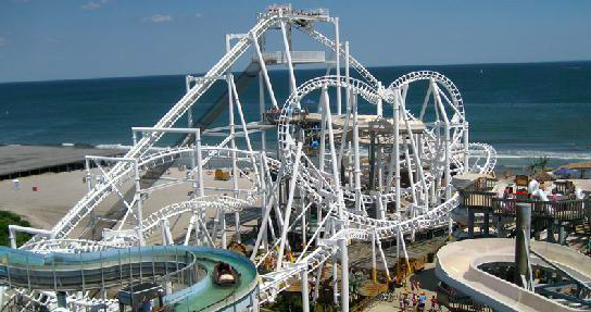 Bumpy Wildwood roller coaster undergoing $5 million repairs | PhillyVoice