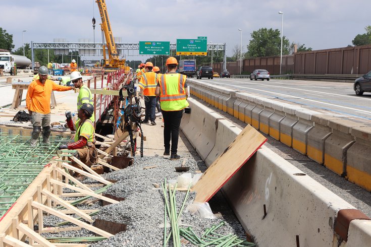Limited - NJDOT - Work Zone Image PhillyVoice