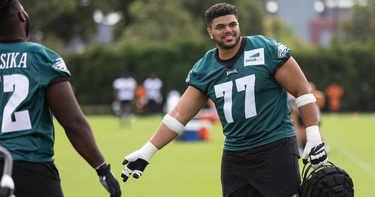 Jordan Mailata Philadelphia Eagles Women's Green Pro Line Backer