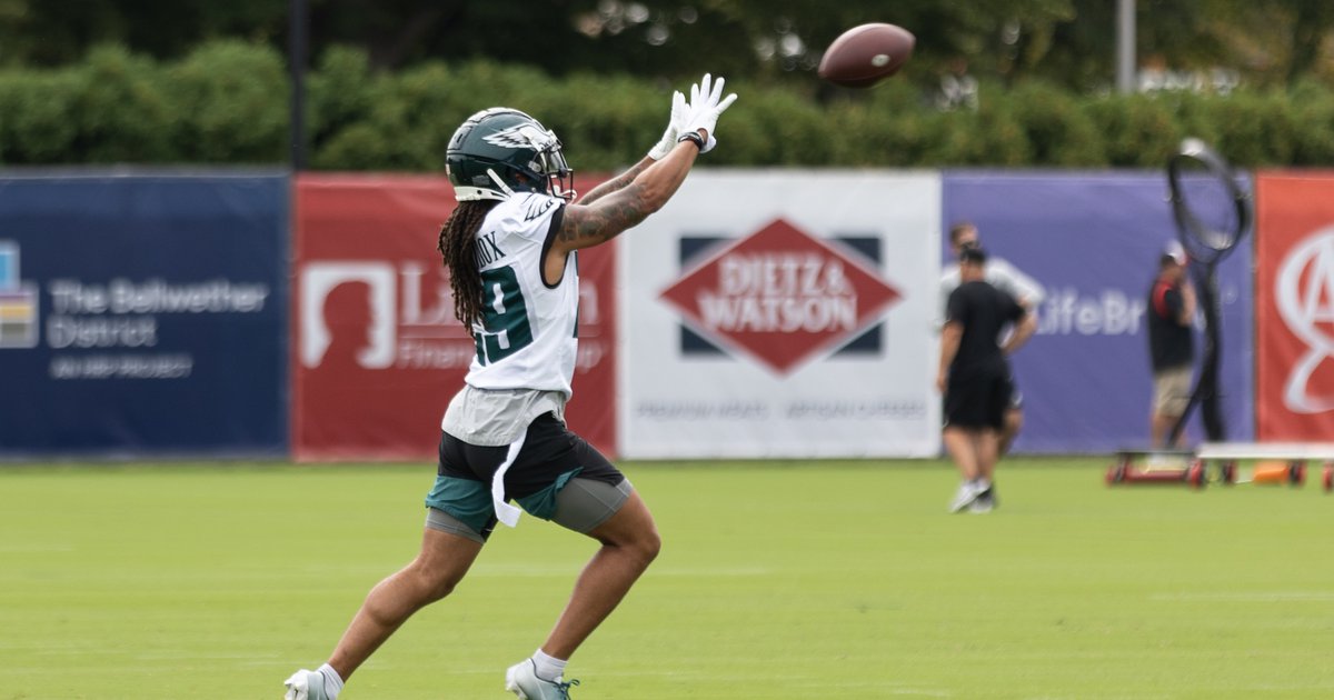 Eagles training camp notes, Day 10: Quez Watkins, human highlight reel