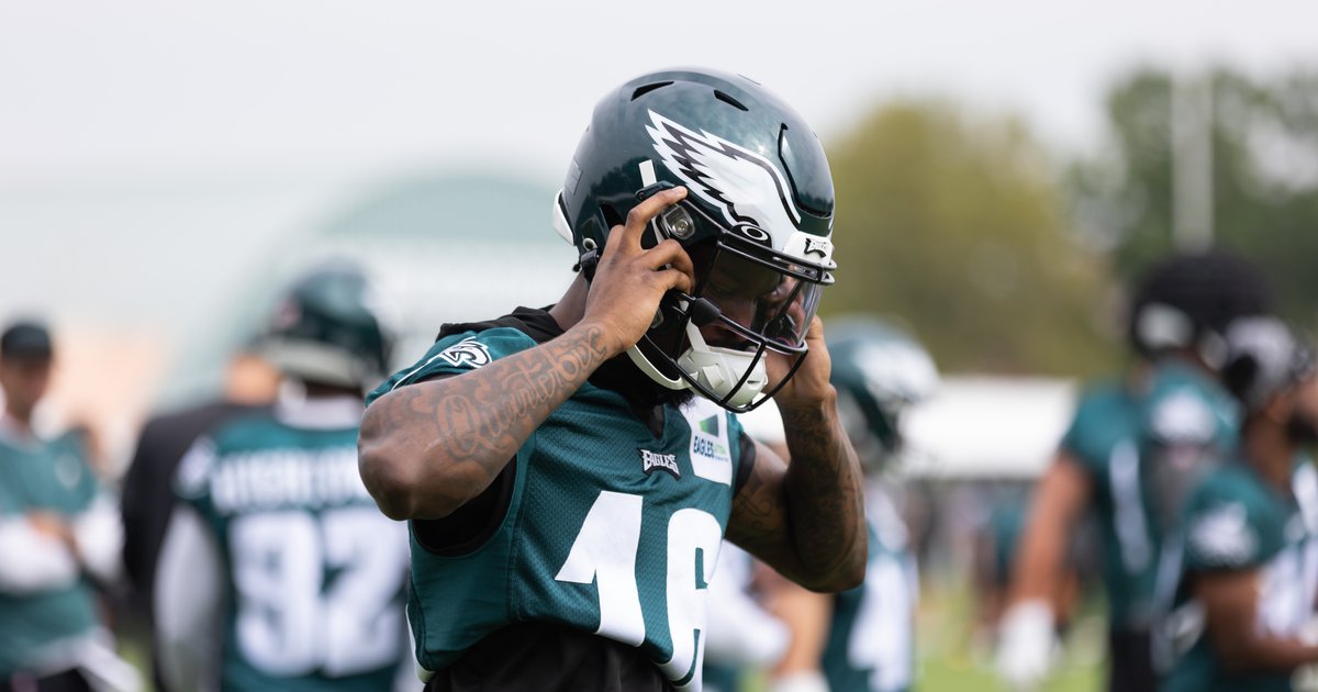 Eagles training camp: Quez Watkins says he's 'the fastest guy in the NFL'