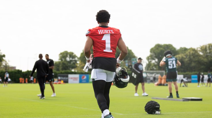Jalen Hurts 072622 Eagles Training Camp